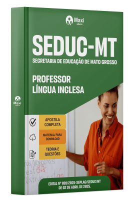 Apostila SEDUC-MT 2025 - Professor - Língua Inglesa