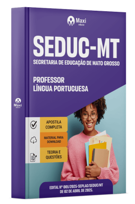 Apostila SEDUC-MT 2025 - Professor - Língua Portuguesa