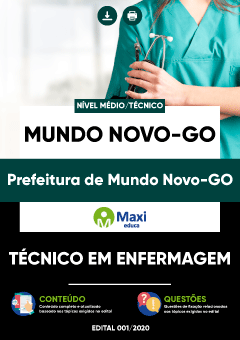 Apostila Prefeitura de Mundo Novo-GO - Técnico em Enfermagem
