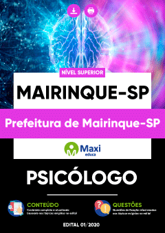 Apostila Prefeitura de Mairinque-SP - Psicólogo