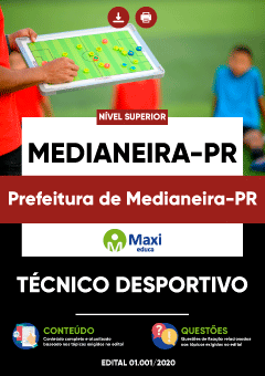 Apostila Prefeitura de Medianeira-PR - Técnico Desportivo