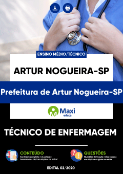 Apostila Prefeitura de Artur Nogueira-SP - Técnico de Enfermagem