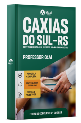 Apostila Prefeitura de Caxias do Sul-RS 2025 - Professor G1AI