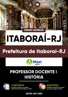 Apostila Prefeitura de Itaboraí-RJ - Professor Docente I - História