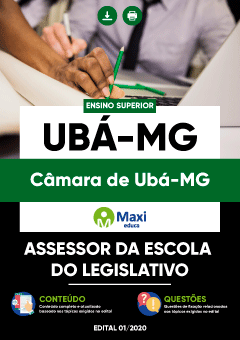 Apostila Câmara de Ubá-MG - Assessor da Escola do Legislativo