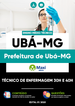 Apostila Prefeitura de Ubá-MG - Técnico de Enfermagem 30h e 40h