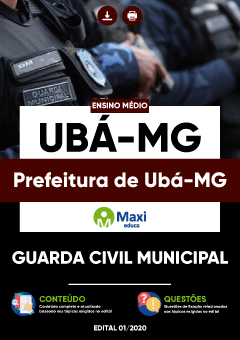 Apostila Prefeitura de Ubá-MG - Guarda Civil Municipal