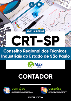 Apostila Conselho Regional dos Técnicos Industriais do Estado de São Paulo - CRT-SP - Contador