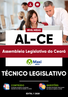 Apostila Assembleia Legislativa do Estado do Ceará-AL-CE - Técnico Legislativo