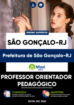 Apostila Prefeitura de São Gonçalo-RJ - Professor Orientador Pedagógico