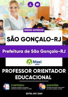 Apostila Prefeitura de São Gonçalo-RJ - Professor Orientador Educacional