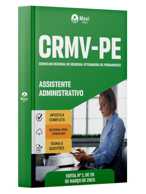 Apostila CRMV-PE 2025 - Assistente Administrativo