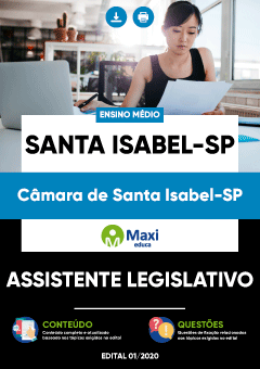 Apostila Câmara de Santa Isabel-SP - Assistente Legislativo