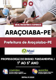 Apostila Prefeitura de Araçoiaba-PE - Professor(a) de Ensino Fundamental I-1° ao 5° Ano