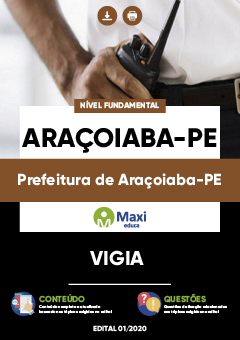 Apostila Prefeitura de Araçoiaba-PE - Vigia