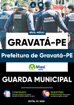 Apostila Prefeitura de Gravatá-PE - Guarda Municipal