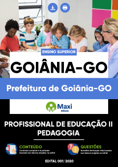 Apostila Prefeitura de Goiânia-GO - Profissional de Educação II - Pedagogia