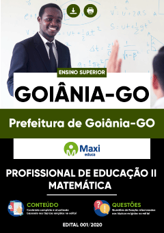 Apostila Prefeitura de Goiânia-GO - Profissional de Educação II - Matemática