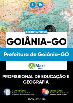 Apostila Prefeitura de Goiânia-GO - Profissional de Educação II - Geografia