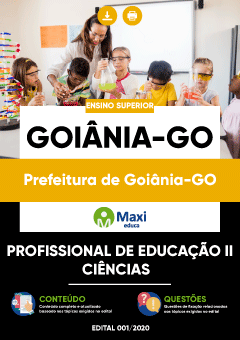 Apostila Prefeitura de Goiânia-GO - Profissional de Educação II - Ciências