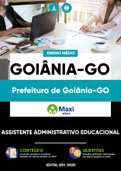 Apostila Prefeitura de Goiânia-GO - Assistente Administrativo Educacional