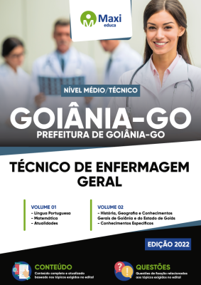 Apostila Prefeitura de Goiânia-GO - Técnico de Enfermagem Geral