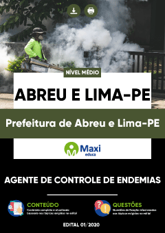 Apostila Prefeitura de Abreu e Lima-PE - Agente de Controle de Endemias