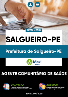 Apostila Prefeitura de Salgueiro-PE - Agente Comunitário de Saúde