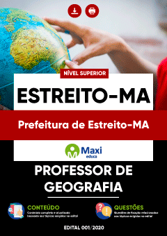 Apostila Prefeitura de Estreito-MA - Professor de Geografia