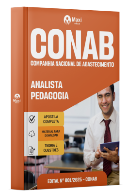 Apostila CONAB 2025 - Analista - Pedagogia