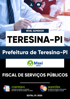 Apostila Prefeitura de Teresina - PI - Fiscal de Serviços Públicos