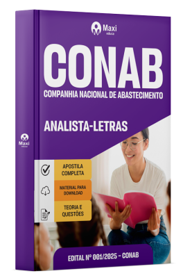 Apostila CONAB 2025 - Analista - Letras