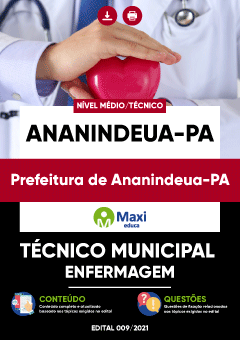 Apostila Prefeitura de Ananindeua-PA - Técnico Municipal - Enfermagem