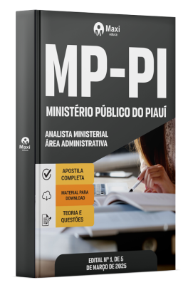 Apostila MP-PI 2025 - Analista Ministerial – Área Administrativa