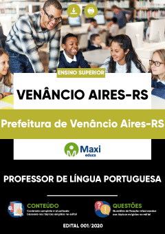 Apostila Prefeitura de Venâncio Aires-RS - Professor de Língua Portuguesa