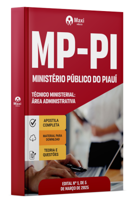 Apostila MP-PI 2025 - Técnico ministerial: área administrativa