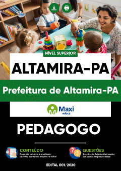 Apostila Prefeitura de Altamira-PA - Pedagogo