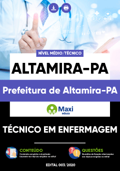 Apostila Prefeitura de Altamira-PA - Técnico em Enfermagem