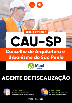 Apostila CAU-SP 2022 - Agente de Fiscalização