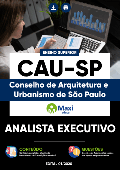 Apostila  CAU-SP 2022 - Analista Executivo