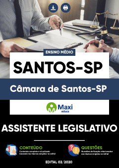 Apostila Câmara de Santos-SP - Assistente Legislativo