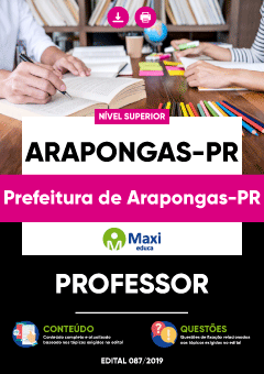 Apostila Prefeitura de Arapongas-PR - Professor