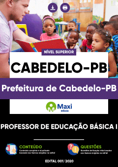 Apostila Prefeitura de Cabedelo-PB - Professor de Educação Básica I