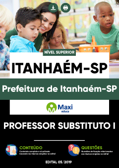 Apostila Prefeitura de Itanhaém-SP - Professor Substituto I