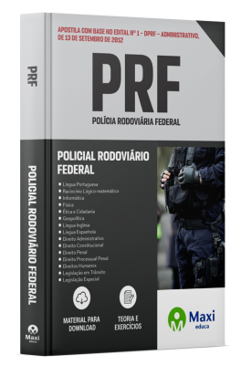 Apostila Preparatória PRF 2024 - Policial Rodoviário Federal