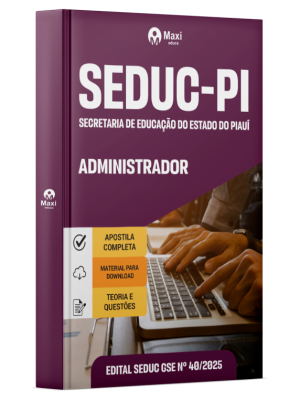 Apostila SEDUC-PI  - 2025 - Administrador