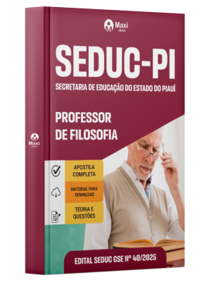 Apostila SEDUC-PI  - 2025 - Professor de Filosofia