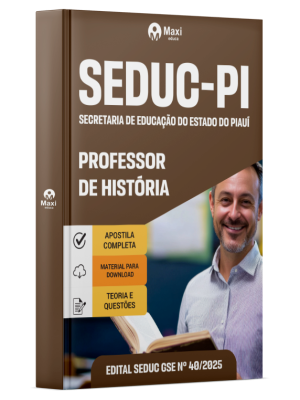 Apostila SEDUC-PI  - 2025 - Professor de História
