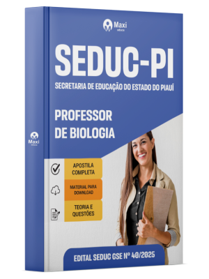 Apostila SEDUC-PI  - 2025 - Professor de Biologia