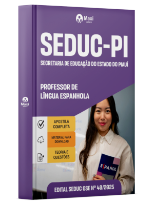 Apostila SEDUC-PI  - 2025 - Professor de Língua Espanhola